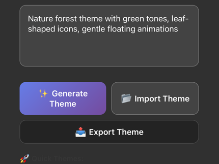 AI to UI Interface