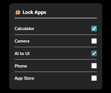 App Privacy Lock